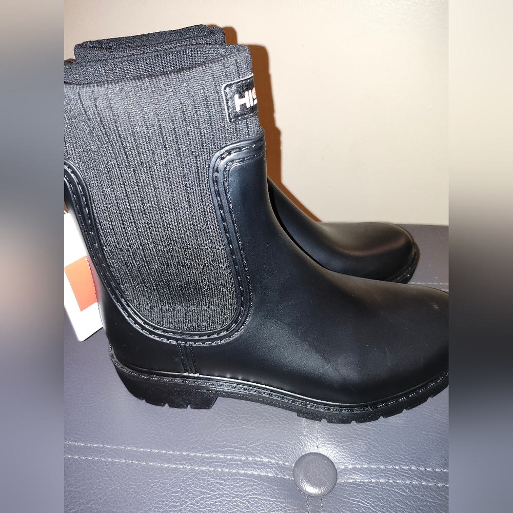 HISEA Waterproof Black Boots - Picture 2 of 6